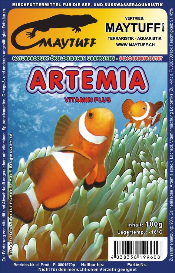 Blister Artemia (Salinenekrebse) 100 g