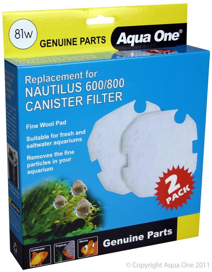 MPS Filterwatte für Filter Nautilus 600 / 800