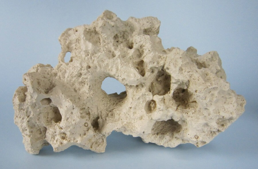 Sansibar-Rock Polyresin, weiss, Medium