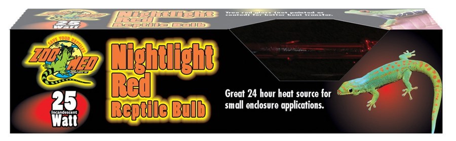 Nightlight Red Reptile Bulb