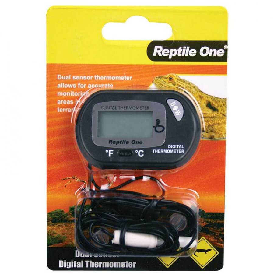 MPS Thermometer Reptile LCD Dual Zone Sensor