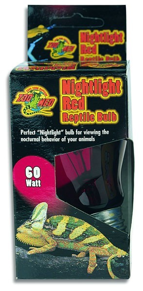 Nightlight Red Reptile Bulb